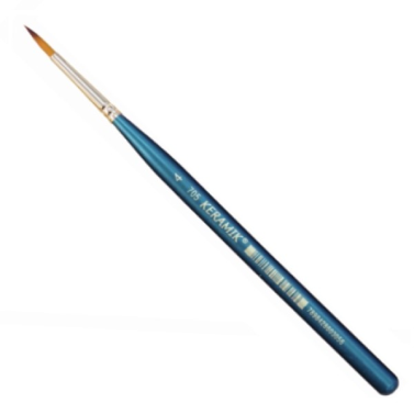 Pincel Sintetico Redondo 705-04 Keramik
